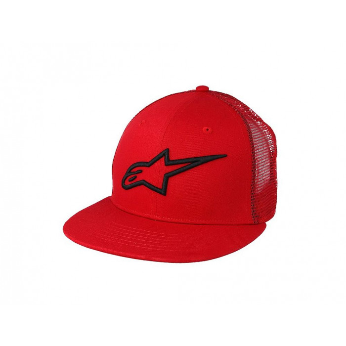 Alpinestars Corp Trucker hat kšiltovka Red/Black