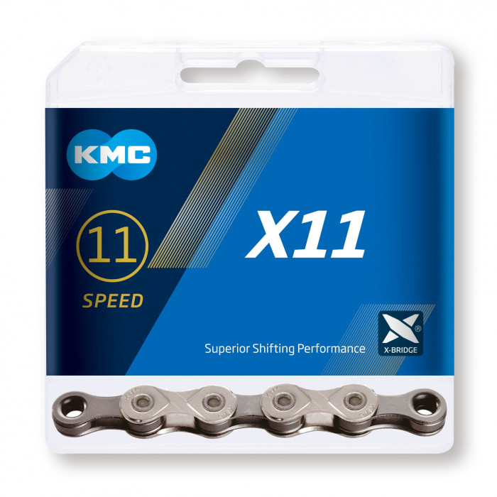 Reťaz KMC X11 Silver/Gray, 11 Speed