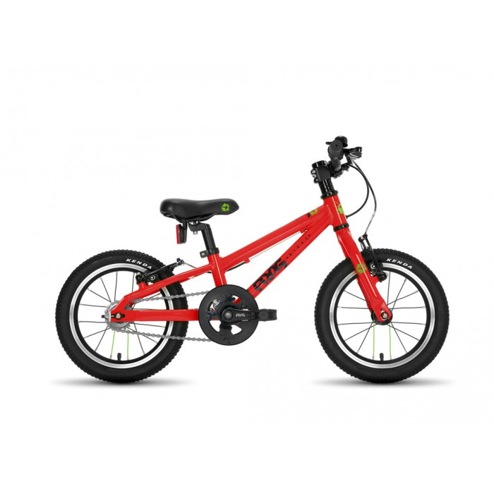 Frog Bikes FROG 40 Detský bicykel 14'' l 3 až 4 roky l 7 farieb (0-RED)