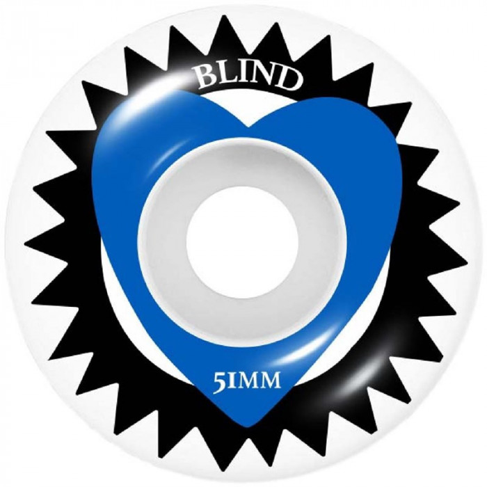 kolečka BLIND - Heart Wheel Blue (BLUE) velikost: 51