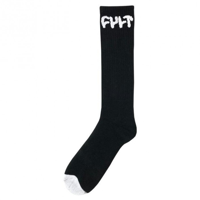 Ponožky Cult LOGO LONG SOCKS Black Uni Size