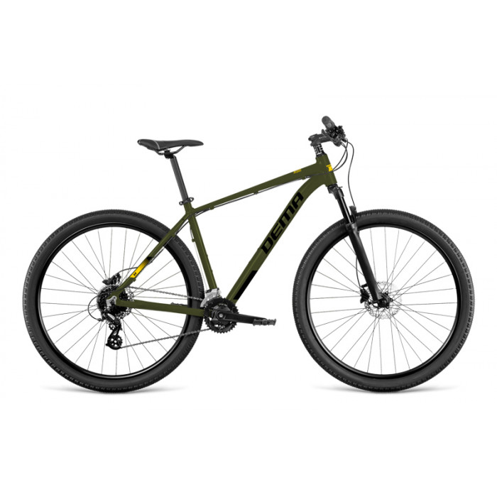 Bicykel Dema PEGAS 7 army green-black 17'