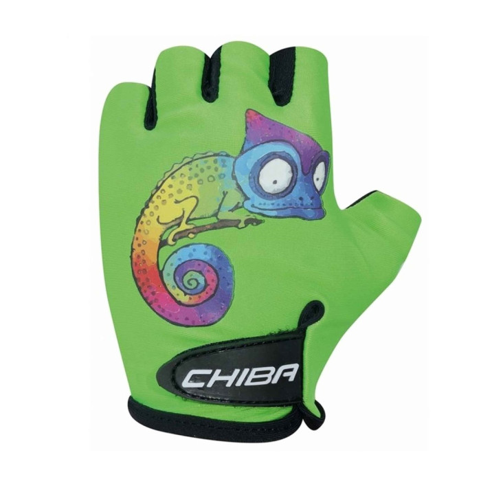 Chiba Cyklistické rukavice pre deti COOL Kids  Chameleon (18-70-12-M)
