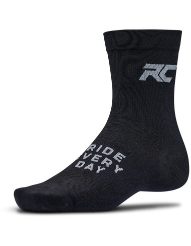 Ride CORE Synthetic  6" ponožky - Black (Unisex)