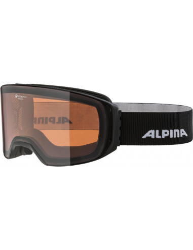 Lyžiarske okuliare Alpina ARRIS Q čierna mat
