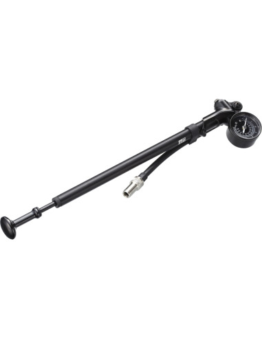 High Pressure Fork/Shock Pump - 600 psi Color: black, Max. pressure: 600, Model Year: 2014, Version: Fork/damper