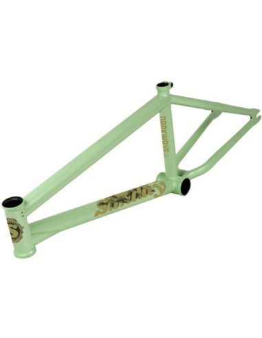 Sunday Darkwave Frame Bottom Bracket: Mid BB, Chain Stay Length: 13,2 bis 13,5, Color: green, Material: CrMo, Model Year: 2022, 
