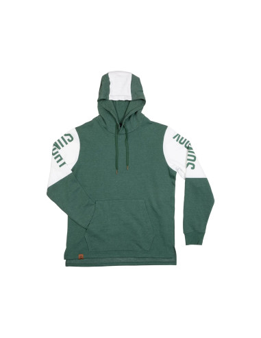 Hoodie Crevice Color: green, Model Year: 2023, Size: M, Textile fiber name: 55% Polyester, 41% Baumwolle, 4% Viskose