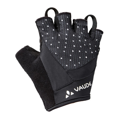 Vaude cyklistické rukavice Advanced II, black, dámske