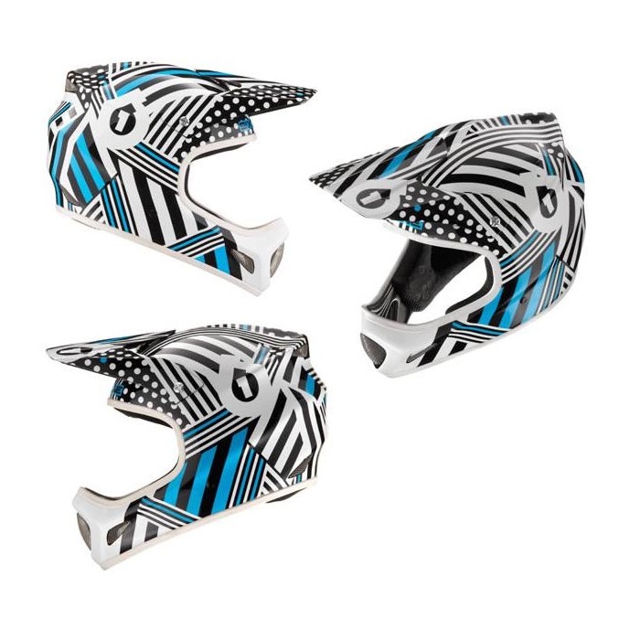 661 Evo (evolution) helma Stripes modrá XL - SixSixOne