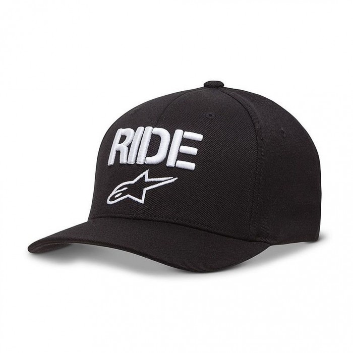 Alpinestars Ride Curve hat Flexfit kšiltovka Black čierna